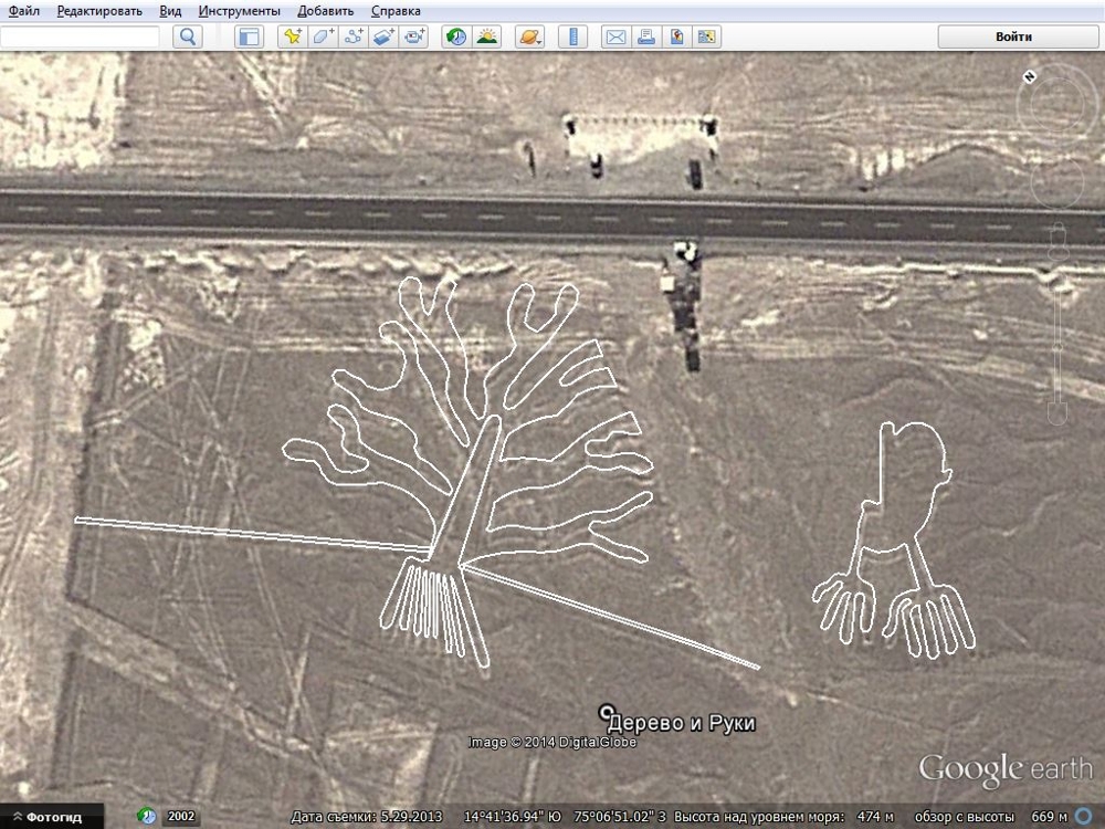 Интересные и загадочные места Google Earth