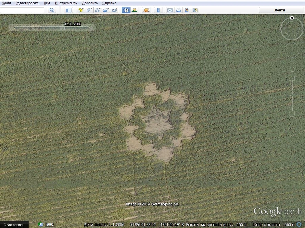 Интересные и загадочные места Google Earth