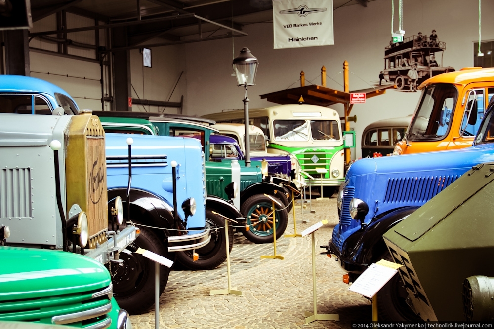Музей саксонских грузовиков в Хартмансдорфе