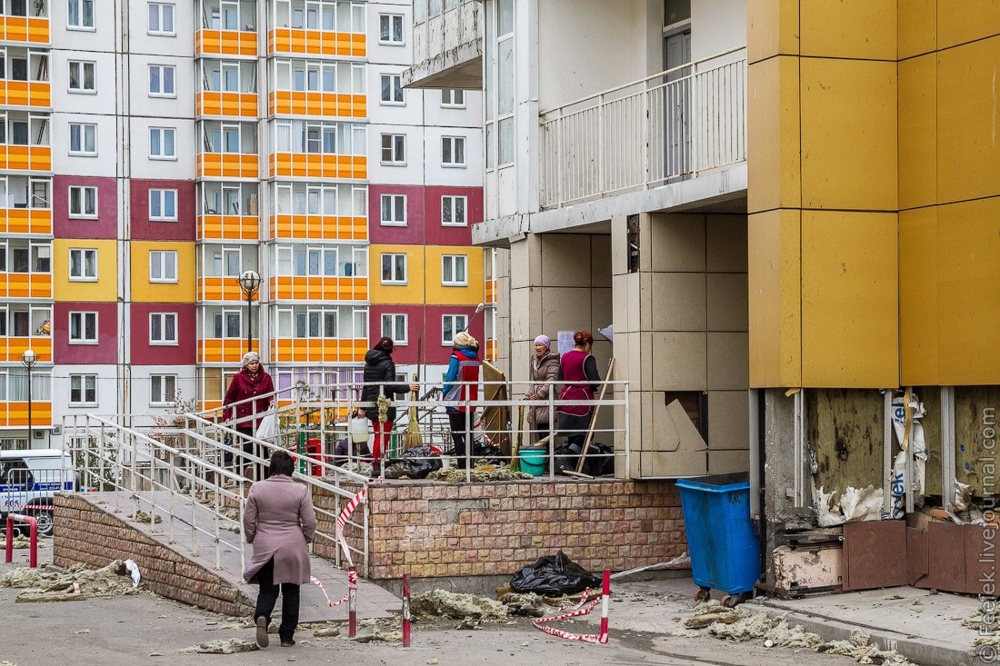 Пожар в красноярской высотке