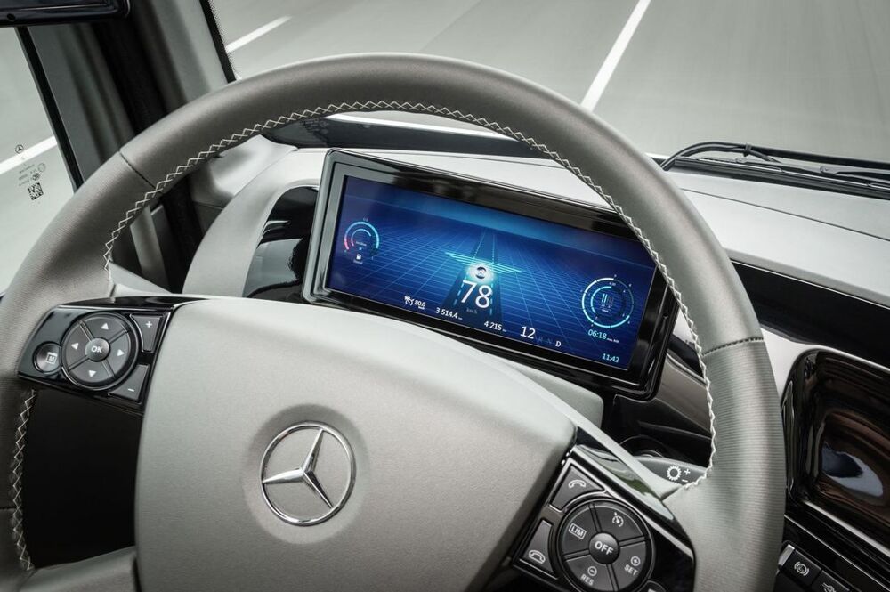 Грузовик Mercedes-Benz из будущего 