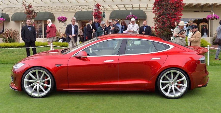 Первый серийный тюнинг Tesla Model S