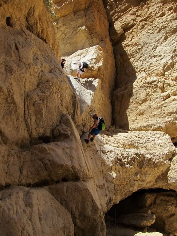 Урок скалолазания и географии или экскурсия по горам Иудейской пустыни