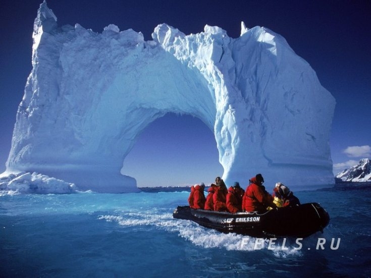 Антарктика, южная полярная область Земли