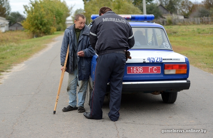 Репортаж об одном рабочем дне белорусского участкового 