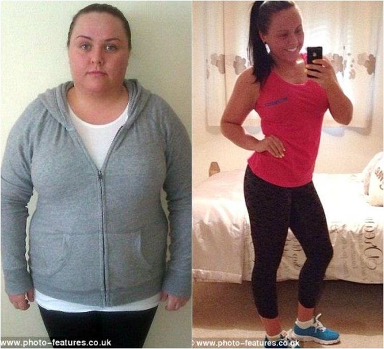 Девушка похудела на 38 кг и приобрела сногсшибательную форму,