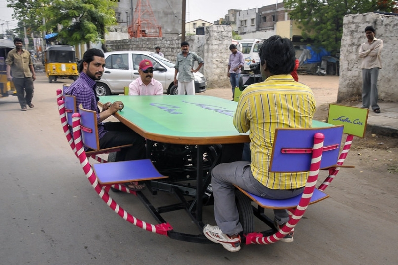 Умелец из Индии собирает удивительные автомобили