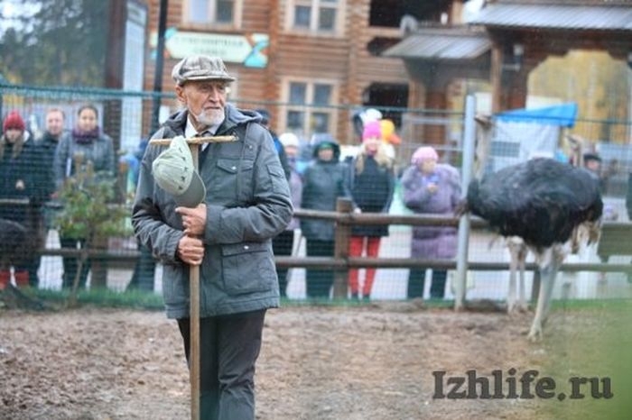 Николай Николаевич Дроздов в Ижевском зоопарке