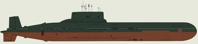 Cамая большая в мире подводная лодка проекта 941 Акула