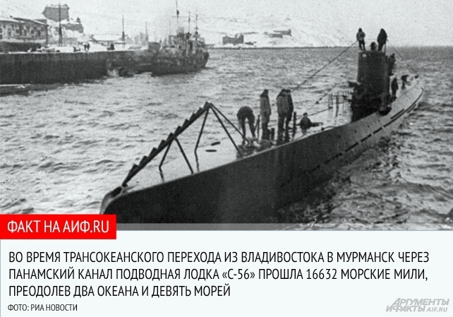 Невероятная история советской подлодки «С-56»