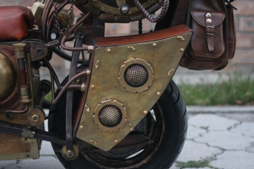 Отечественный Steampunk Trike