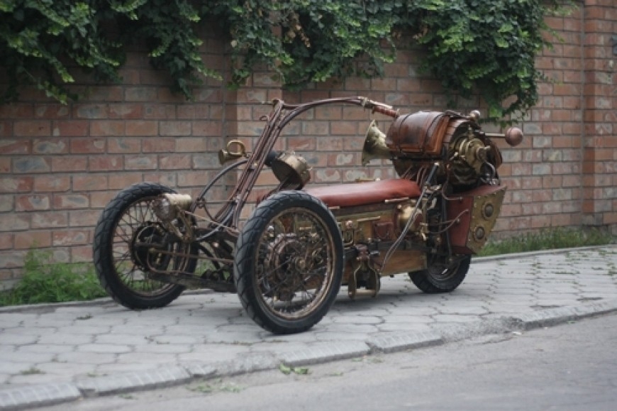 Отечественный Steampunk Trike