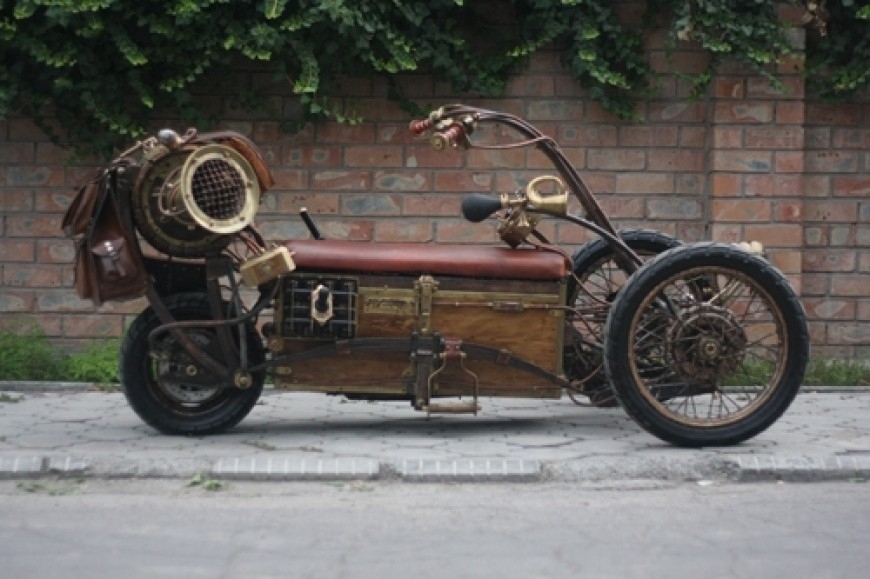 Отечественный Steampunk Trike