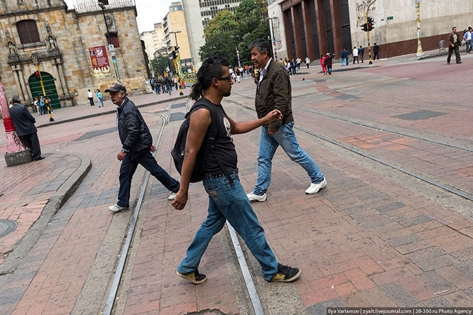 Интересный фотоотчет, о прогулке по Боготе – столице Колумбии