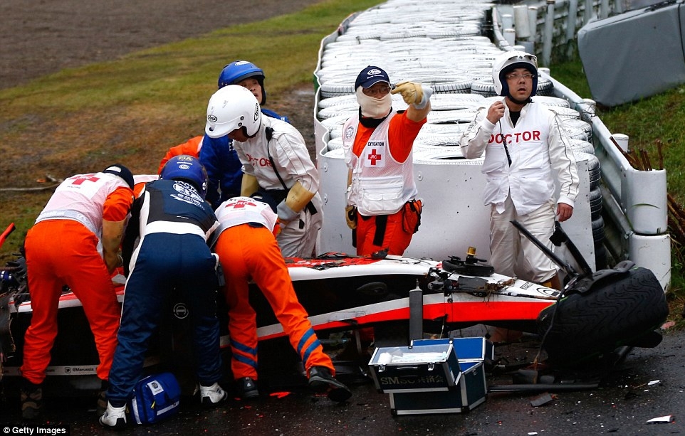 Авария на Гран-При Японии (чего не показали официальные ТВ каналы)