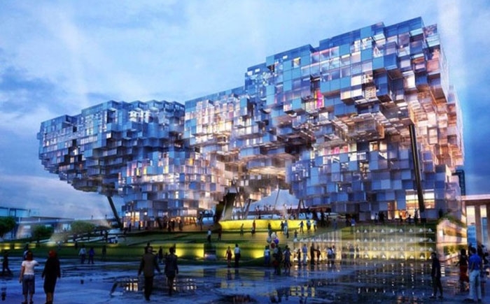 Архитектура будущего:15 самых невероятных зданий