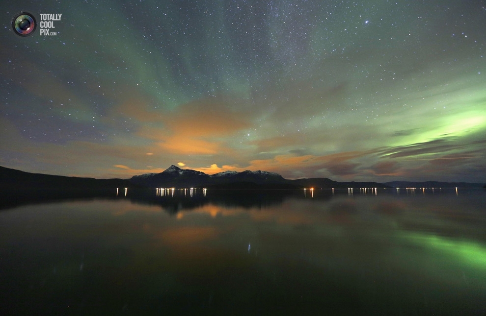 Небо над Норвегией в объективе Yannis Behrakis