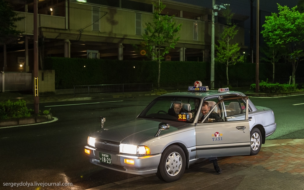 Такси в Японии