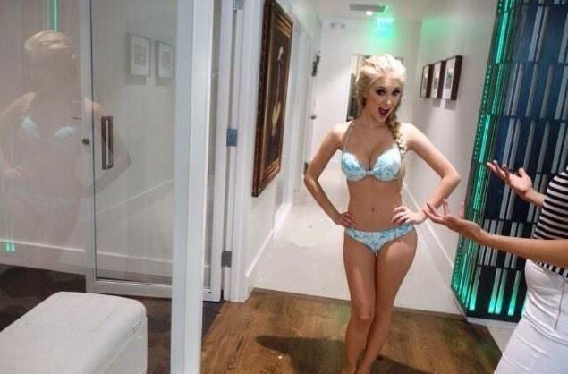 Настоящая Эльза из "Холодного сердца"