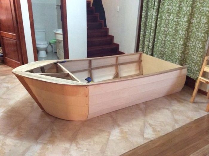 Кровати в виде лодок