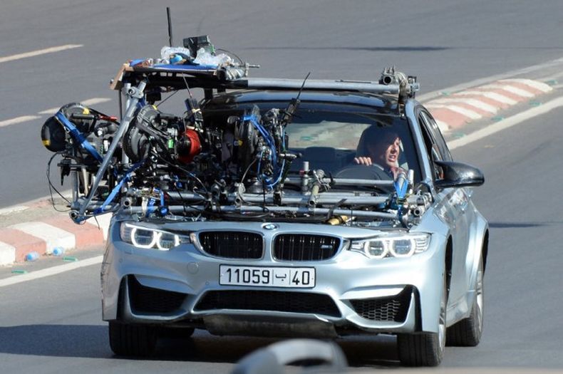 Разбитые BMW M3 со съемок фильма "Миссия невыполнима"