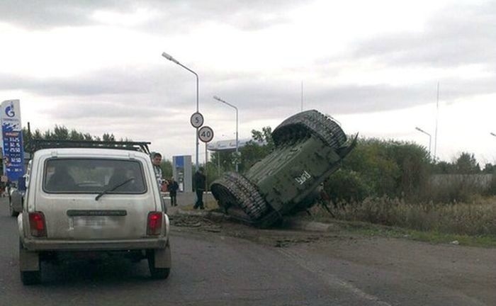 Курьезные аварии