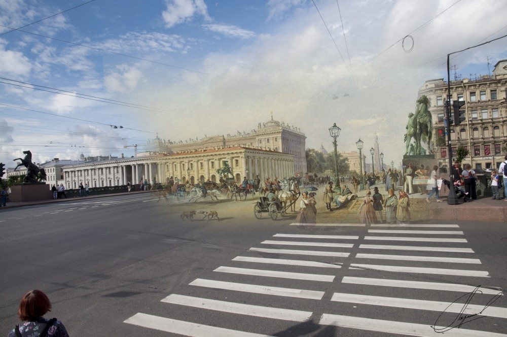 Санкт-Петербург. На машине времени в XIX век.