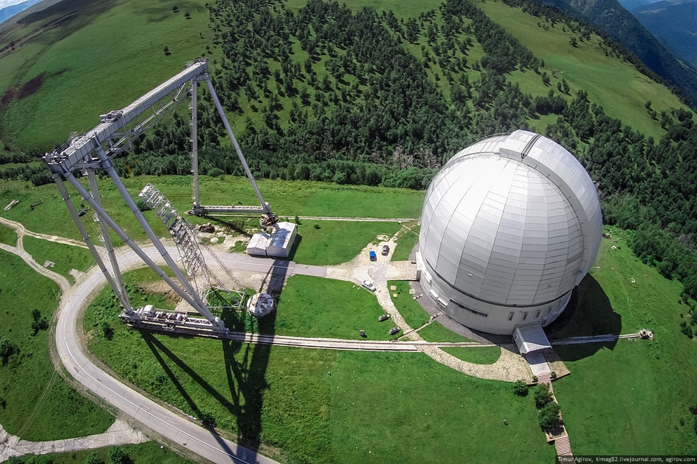 Экскурсия на самый большой телескоп в Евразии  