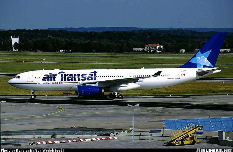 Рейс 236 Air Transat - Самое длинное планирование реактивного самолета