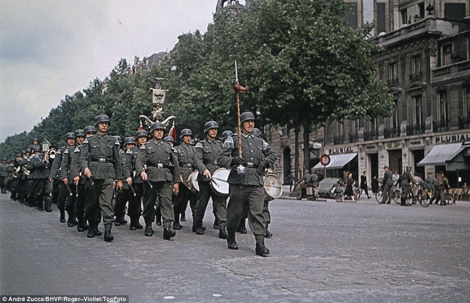 Париж во время фашистской оккупации