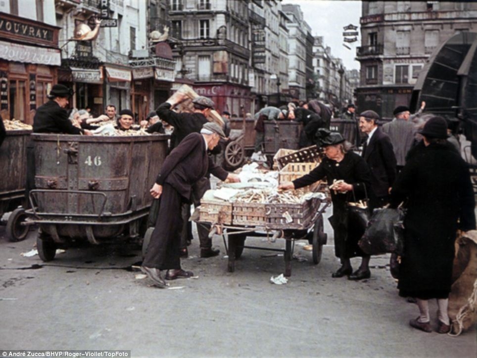 Париж во время фашистской оккупации