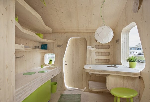 Микро-дом для студентов площадью всего 10 м² от шведских архитекторов