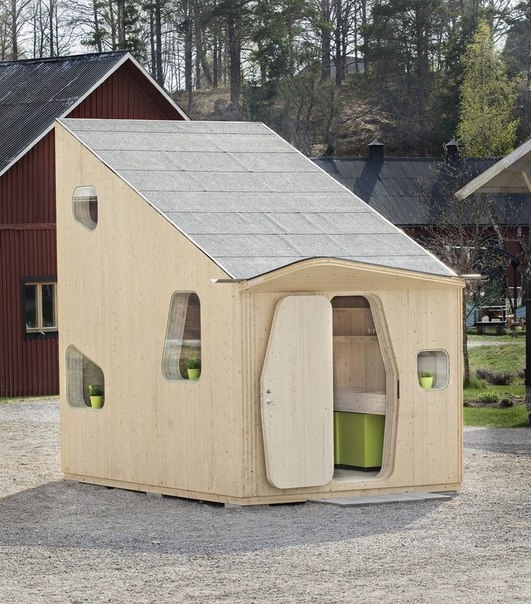 Микро-дом для студентов площадью всего 10 м² от шведских архитекторов