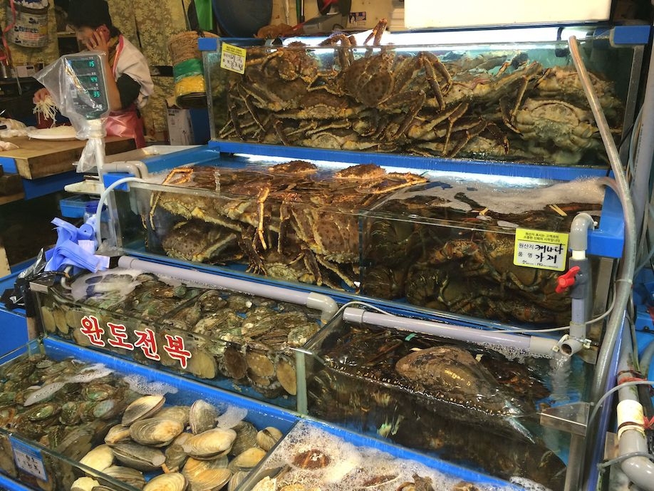 Норянджин: рыбный рынок Сеула с мировой известностью