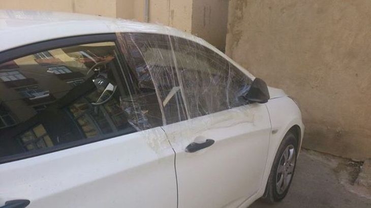 Азербайджанский автомобилист не понял соседских действий 