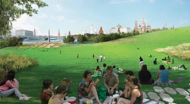 Зарядье или лучший в мире парк будет в Москве