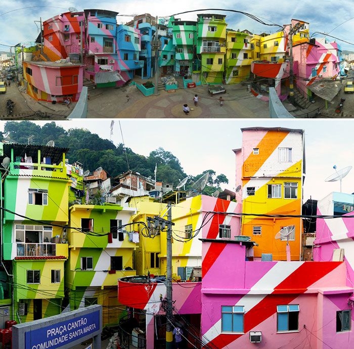 Самые красочные здания, найденные по всему миру