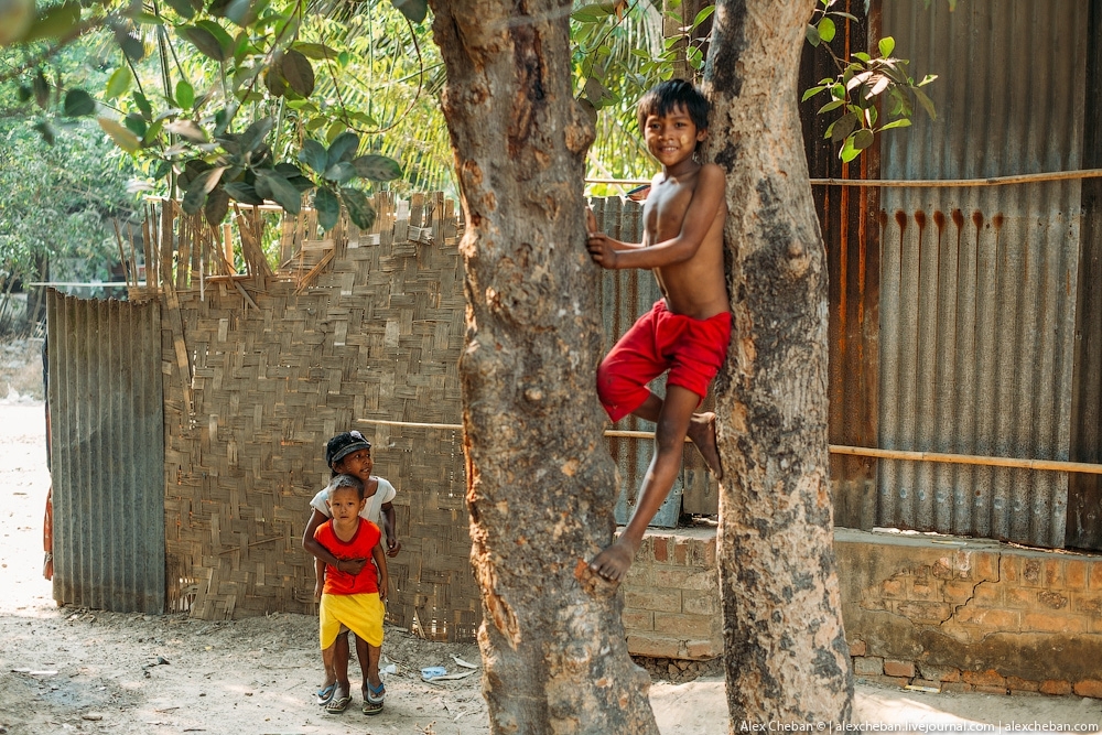 Маленькая принцесса из трущоб Мьянмы