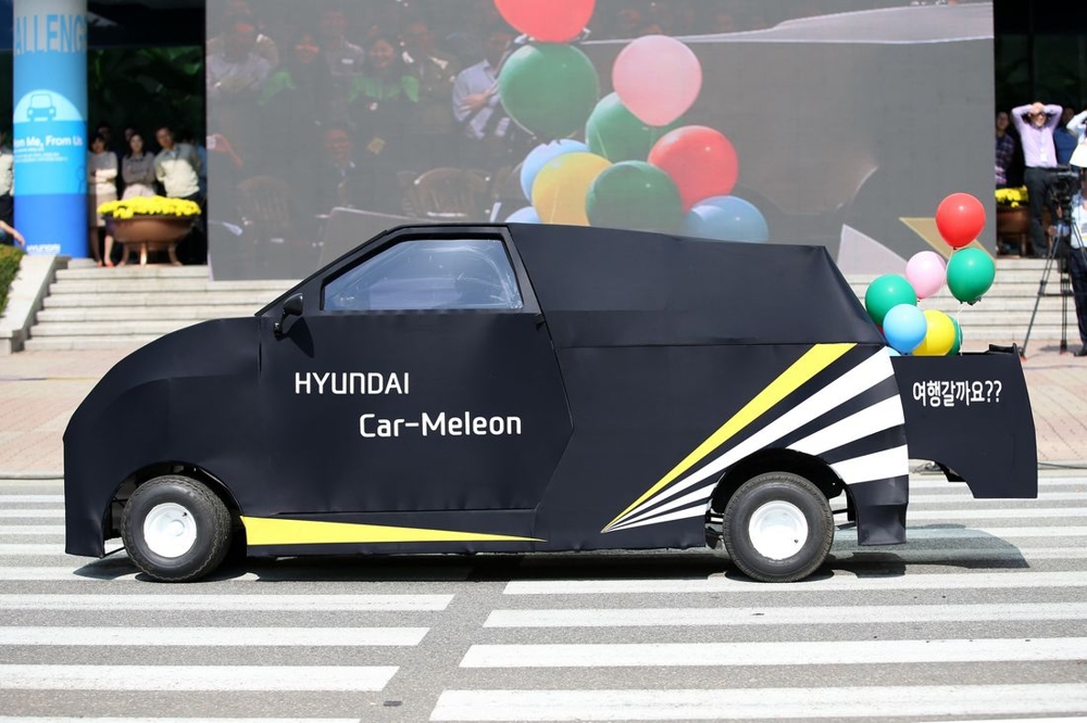 Сотрудники Hyundai занялись самодеятельностью