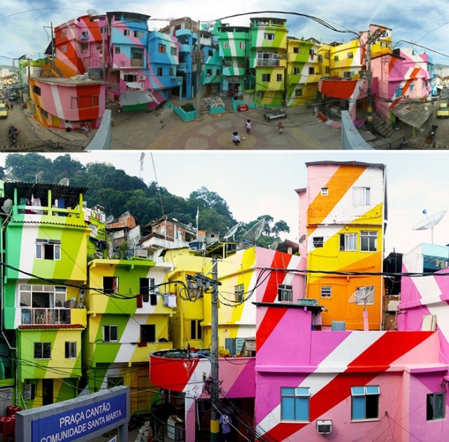 Самые красочные дома по всему миру