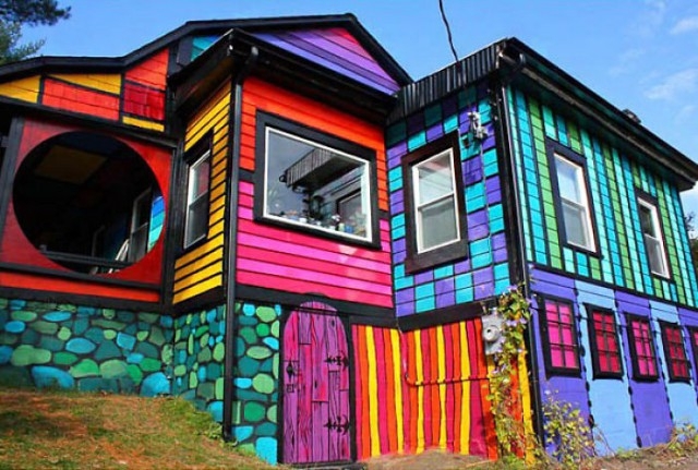 Самые красочные дома по всему миру