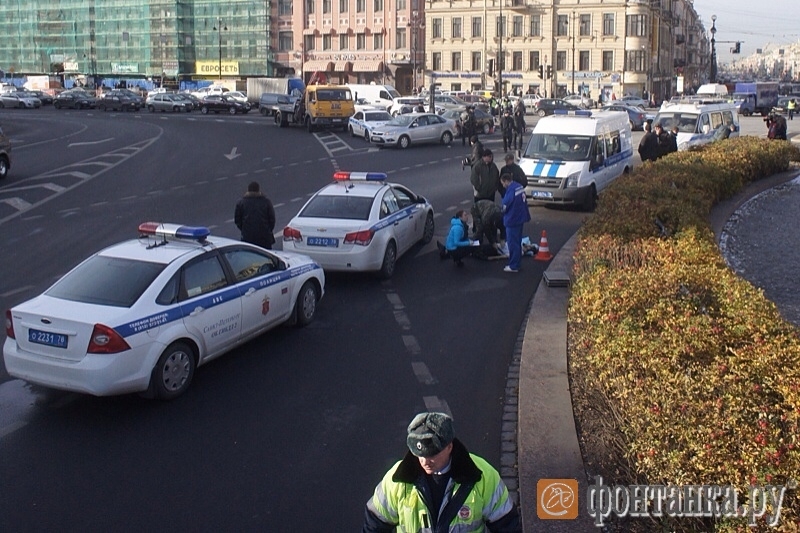 В Санкт-Петербурге инспектор ДПС застрелил отморозка