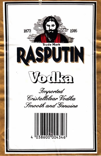 Водка Распутин (Rasputin)
