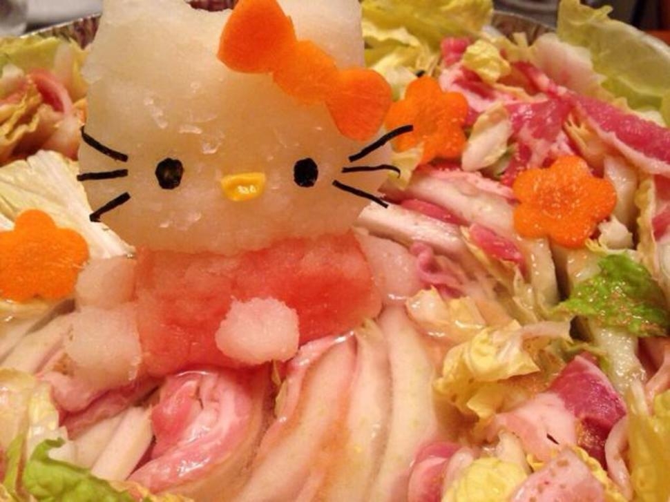 Как украшают блюда в Японии