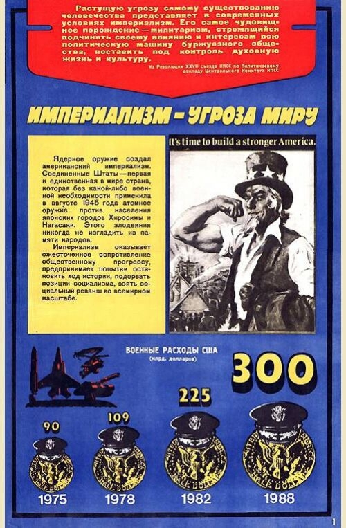 Антиамериканские советские плакаты