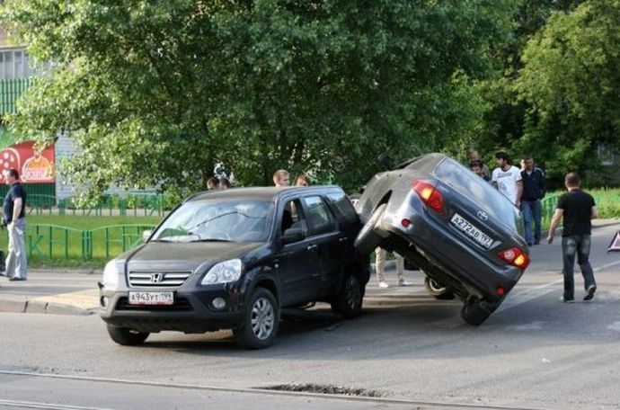 Курьезные аварии