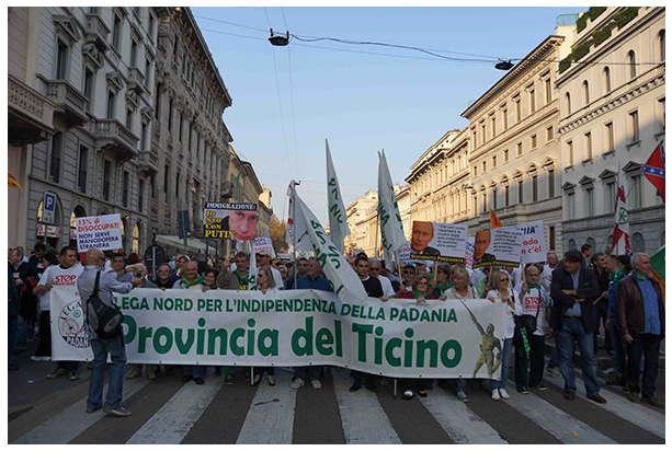 Шествие в Милане против мигрантов: этого не показали по телевизору