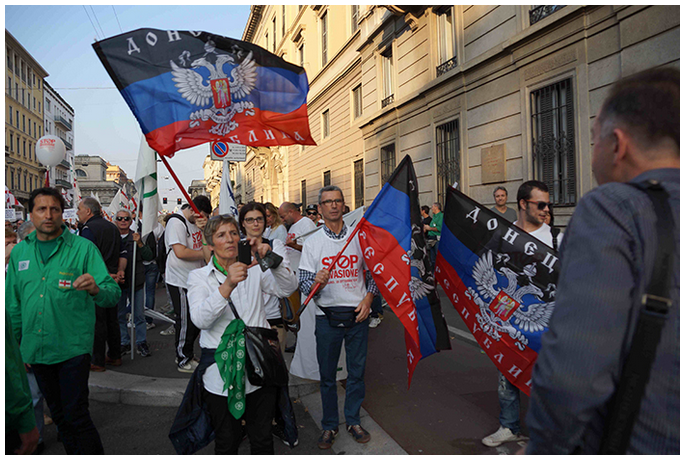 Шествие в Милане против мигрантов: этого не показали по телевизору