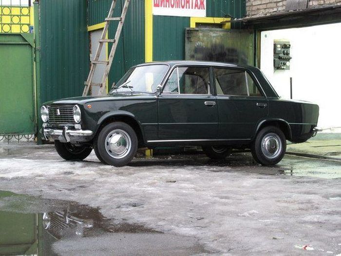 ВАЗ-2101 1970 года выпуска в прекрасном состоянии после реставрации
