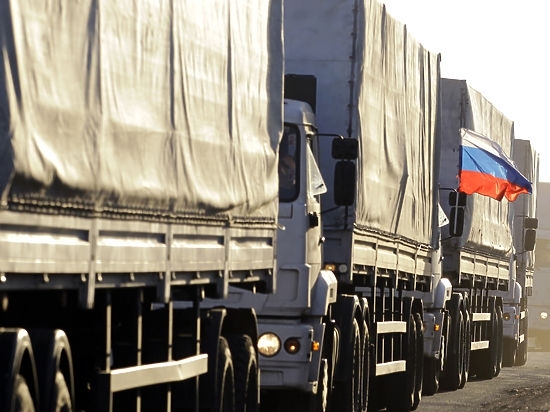 Из России на Донбасс направляется очередной гуманитарный конвой
